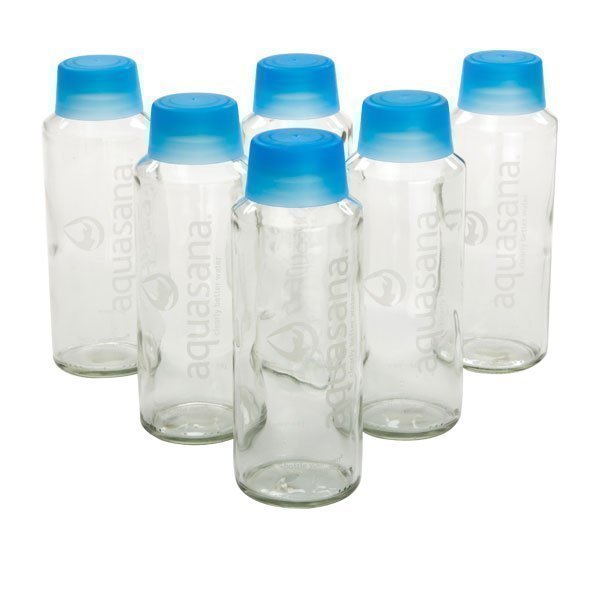 Aquasana Glasflasche – 6er Pack