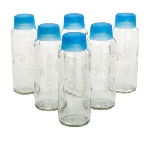 Aquasana Glass Drinking Bottle - 6 Pack