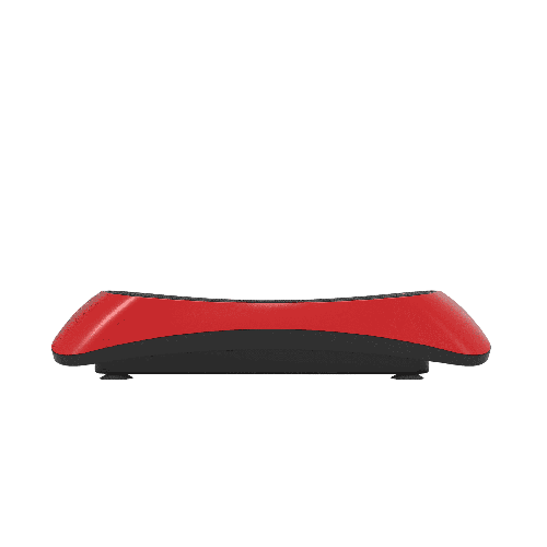 VibroSlim 4D Vibrationsplatte Massagegerät rot