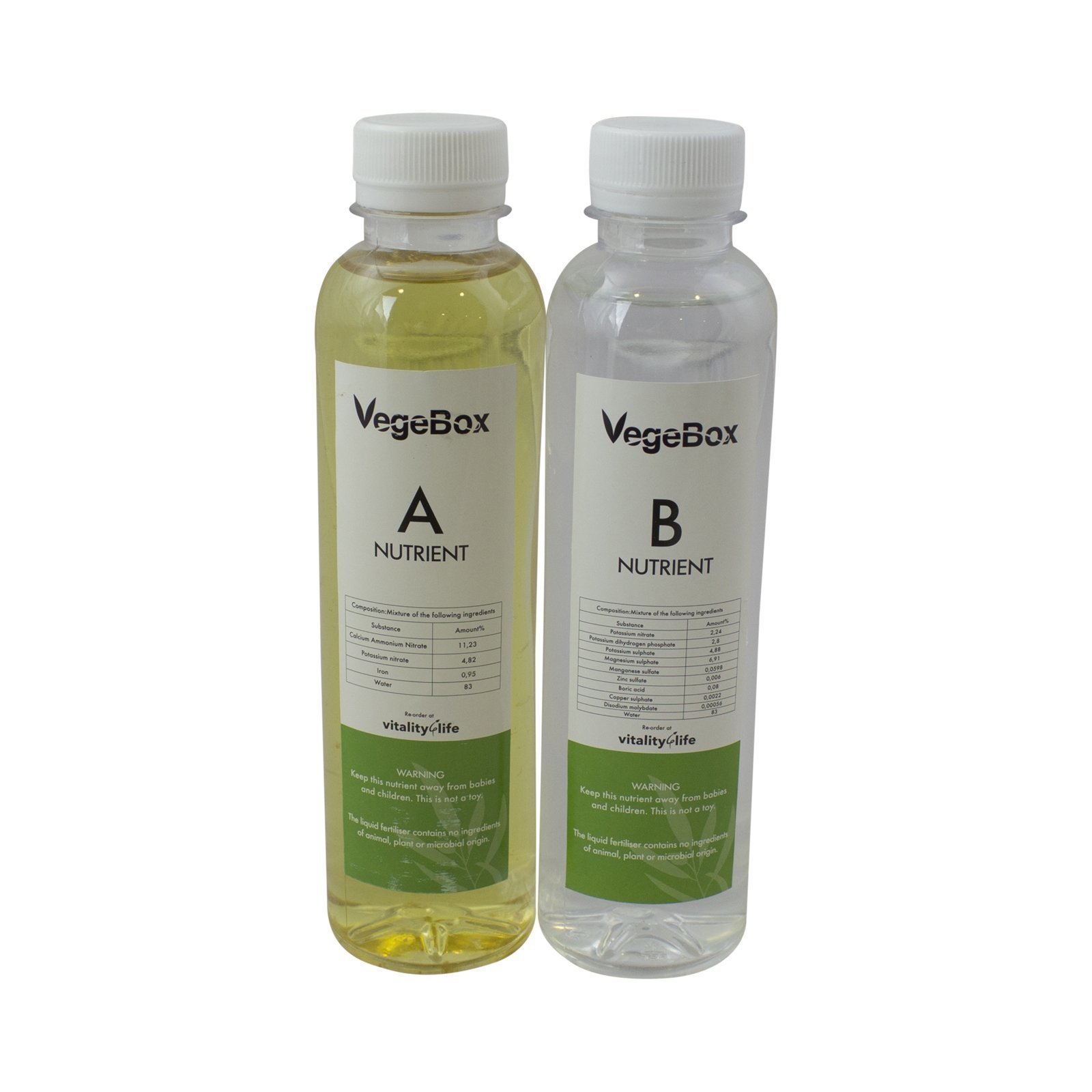 Vegebox™ - A & B Nährstofflösung - 300ml Set