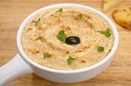 Gekeimte Kichererbsen Hummus-Paste