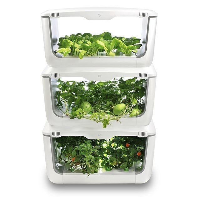 Stabelbarer hydroponischer Indoor Garden VegeBox Home